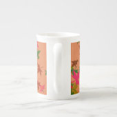 Farbige Herbstblätter entwerfen China Tasse (Rückseite)