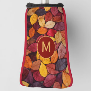 Farbige Herbstblätter für die benutzerdefinierte M Golf Headcover