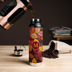 Farbige Herbstblätter für die benutzerdefinierte M Trinkflasche