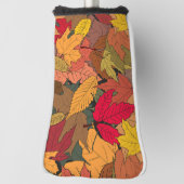 Farbige Herbstblätter Golf Headcover (Rotieren 90)