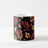 Farbige Herbstblätter Kaffeetasse (Mittel)