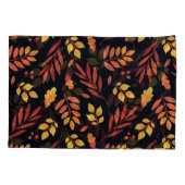 Farbige Herbstblätter Kissenbezug (Rückseite)