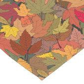 Farbige Herbstblätter Kurzer Tischläufer (Ecke)