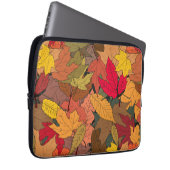 Farbige Herbstblätter Laptopschutzhülle (Vorne Rechts)