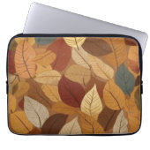 Farbige Herbstblätter Laptopschutzhülle (Vorderseite)