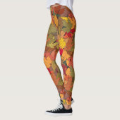 Farbige Herbstblätter Leggings (Links)