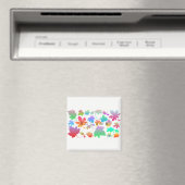 Farbige Herbstblätter Magnet (In Situ (Geschirrspüler))