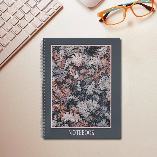 Farbige Herbstblätter Notebook Notizblock