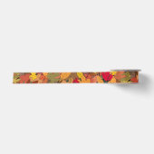 Farbige Herbstblätter Satinband (Vorderseite)
