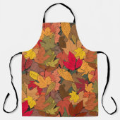 Farbige Herbstblätter Schürze (Vorderseite)