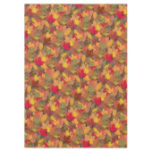 Farbige Herbstblätter Tischdecke (Vorderseite)