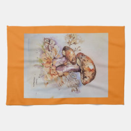 Farbige Herbstfarben Geschirrtuch