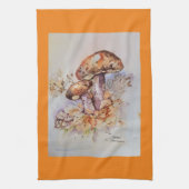 Farbige Herbstfarben Geschirrtuch (Vertikal)