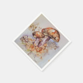 Farbige Herbstfarben Serviette (Ecke)