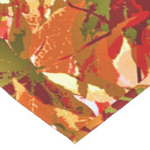 Farbige Herbstlage lässt Abstrakten Tischläufer (Ecke)