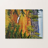 Farbige Herbstlandschaft Puzzle (Horizontal)