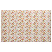 Farbige Herbstlaub Vintages Blattmuster Stoff (Yard (91,4 cm))