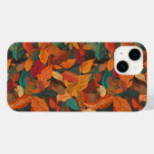 Farbige Herbstlaube Case-Mate iPhone Hülle (Rückseite (Horizontal))
