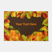 Farbige Herbstlaube Fußmatte (Vorderseite)