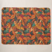 Farbige Herbstlaube Große Sherpadecke (Vorderseite (Horizontal))
