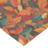 Farbige Herbstlaube Kurzer Tischläufer (Ecke)