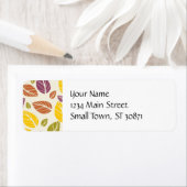 Farbige Herbstlaube Lila Maroon Gelb Grün (Insitu)