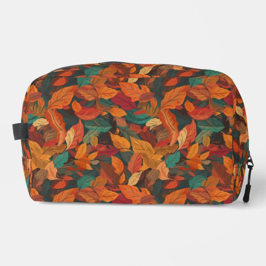 Farbige Herbstlaube Waschbeutel (Vorderseite)