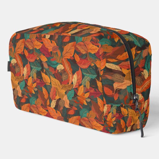 Farbige Herbstlaube Waschbeutel (Rechte Ecke)