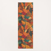 Farbige Herbstlaube Yogamatte (Vorderseite)