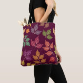 Farbige Herbstleaf Tote Tasche (Von Nahem)