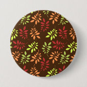 Farbige Herbstübergänge in warmen Tönen Button (Vorderseite)