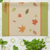 Farbige Herbstunterschiede mit benutzerdefiniertem Geschirrtuch (Gefaltet)