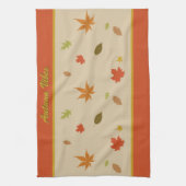 Farbige Herbstunterschiede mit benutzerdefiniertem Geschirrtuch (Vertikal)