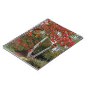 Farbige Herbstverlässe Foto Notizblock (Linke Seite)