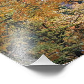 Farbige Herbstverlässe fotografisch Fotodruck (Ecke)