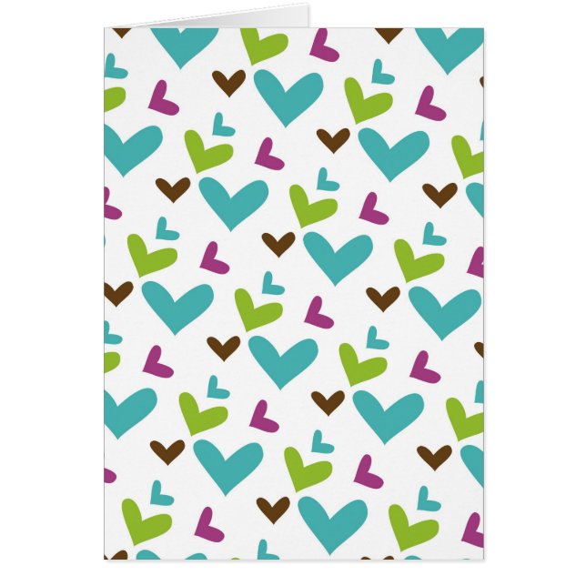 Farbige Herzen (Vorne)