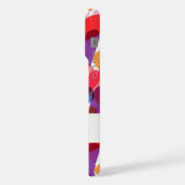 Farbige Herzen iPhone Hülle (Linke Seite)