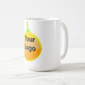 FARBIGE HERZTEXT-TASSE KAFFEETASSE (VorderseiteRechts)