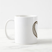 FARBIGE HERZTEXT-TASSE KAFFEETASSE (Links)