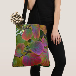Farbige Hexenhasel-Blätter Botanisch Tasche