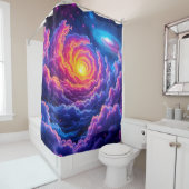 Farbige Himmel Duschvorhang (Beispiel)