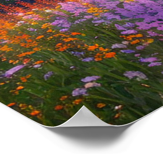 Farbige Himmel Poster (Ecke)