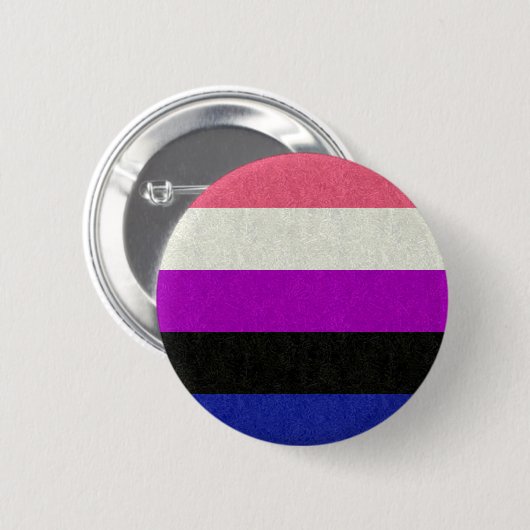 Farbige Hintergrundgestaltung für das Flag Gender Button (Vorne & Hinten)