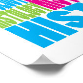 Farbige Histologie Poster (Ecke)