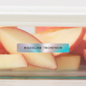 Farbige Hologramm Metallic Wasserdichte Kinder Nam Etiketten (Befestigt)