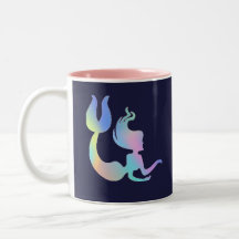 Farbige Holographische Mermaid-Tasse
