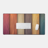 Farbige Holzschreibmatte Schreibtischunterlage (Tastatur & Maus)
