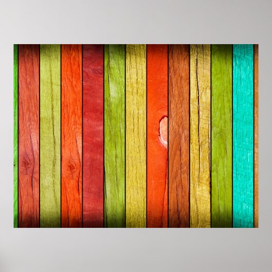 farbige Holzstruktur, 3D-Abbildung3d, abstrakte Poster (Vorne)