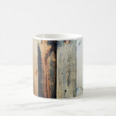 farbige Holzstruktur abstrakt, Hintergrund,Tafel,b Kaffeetasse (Mittel)