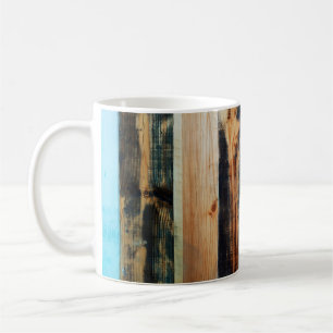 farbige Holzstruktur abstrakt, Hintergrund,Tafel,b Kaffeetasse
